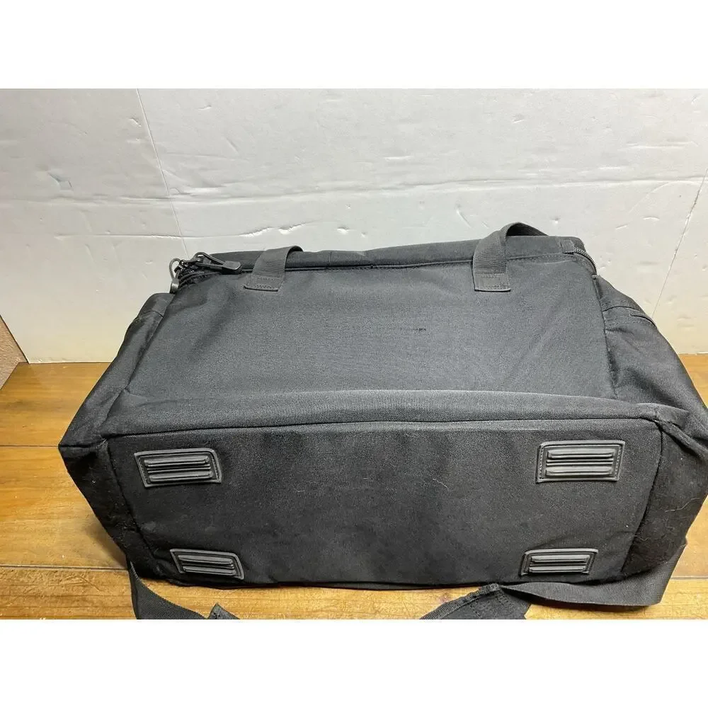 5.11 Patrol Ready Tactical Bag Large Travel Pockets Zippers Black Shoulder Strap
